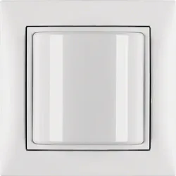 Berker 52039909 Lichtsignal mit Rahmen S.1 polarweiß mat