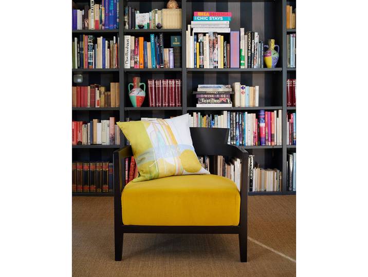 Coussin Capri Multicolore 48 x 48cm Lin/Coton