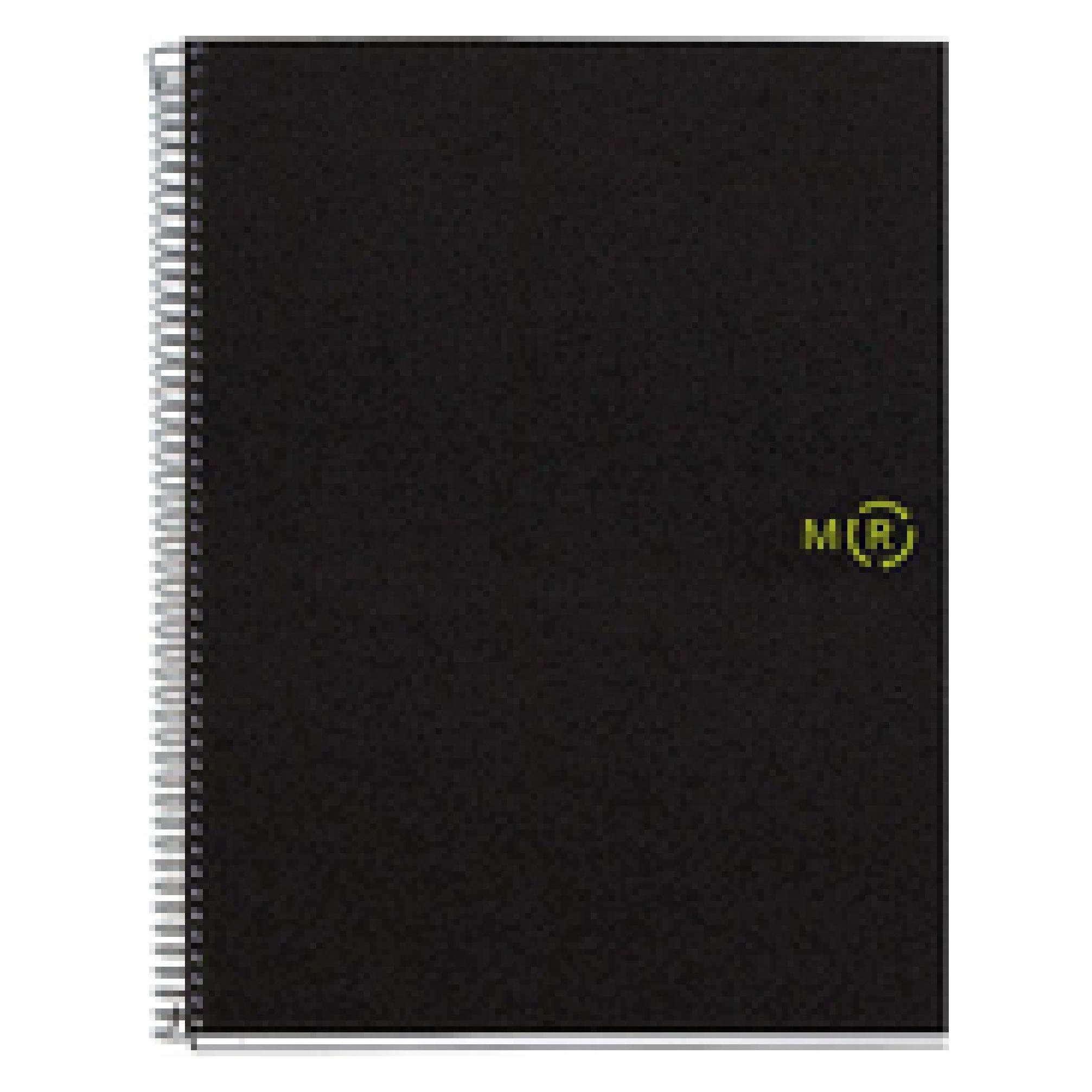 Maul ECO Design NB4 Polyproylen Rec. A4 SQU. 80g schwarz (Speditionsversand) (A4, Harter Einband) (A603890)