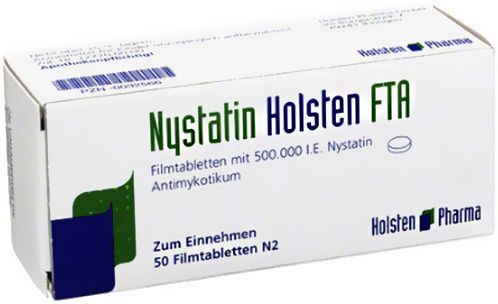 Holsten Pharma Nystatin Holsten Filmtabletten 50 St