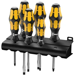 WERA 05018282001 - Schraubendrehersatz Kraftform Plus, gemischt