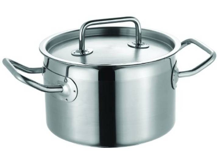 Schulte-Ufer 6414-20 i Fleischtopf Profi-Line i, 20 cm, 3,50 l, Silber
