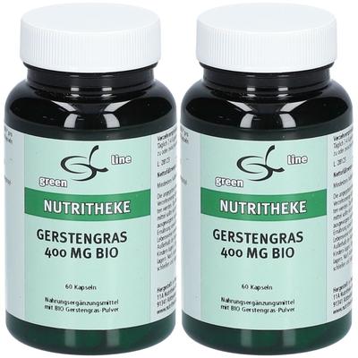 Gerstengras 400 mg Bio Kapseln 2x 2x60 St