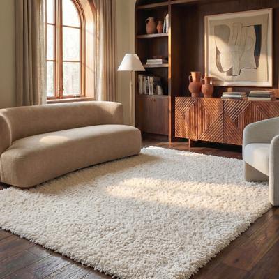 Safavieh Handmade Popcorn Shag Dushka Solid Polyester Rug