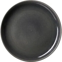 6er-Set Ritzenhoff & Breker Speiseteller Toledo Ø 27,5 cm Steinzeug Grau Anthrazit