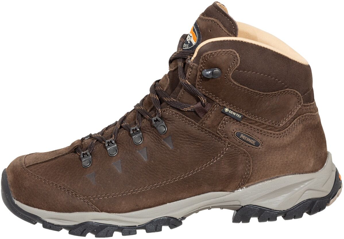 Wanderschuh MEINDL "Meindl Ohio 2 GORE-TEX", Herren, Gr. 41,5, Normalschaft, braun, Nubukleder, Schuhe Wanderschuh, GORE-TEX – Winddicht, wasserdicht und atmungsaktiv braun 41,5, Normalschaft