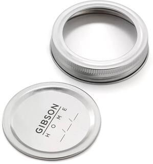 Gibson Home 12-Piece At Home Canning Lids and Bands Set