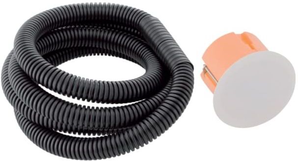 Geberit Rohbau-Set 241155001 mit mechanischer Spülauslösung, Taster, für WC-Steuerung