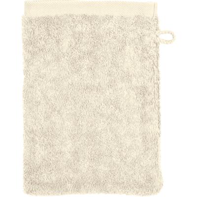 Waschhandschuh ROSS "Sinfonie", beige (natur), B:16cm L:22cm, Frottier, Handtücher, in modernen Unifarben