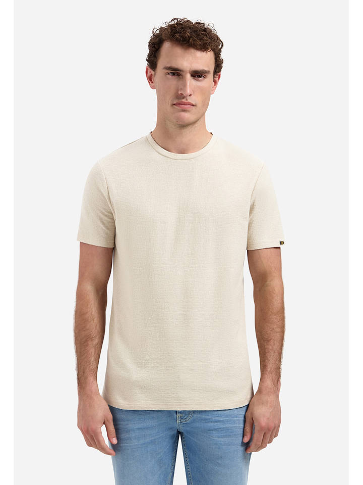 No Excess Shirt in Beige - L