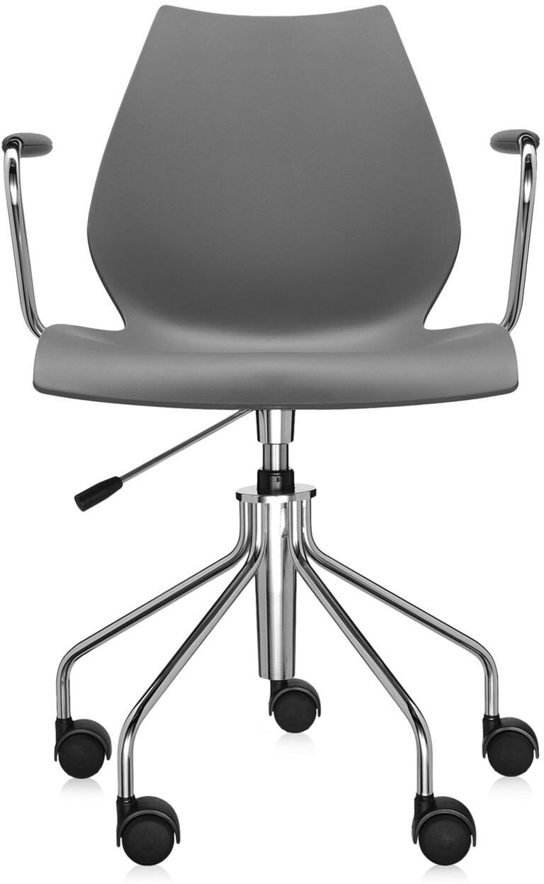 Kartell Maui Bürostuhl mit Armlehne (hellblau) hellblau