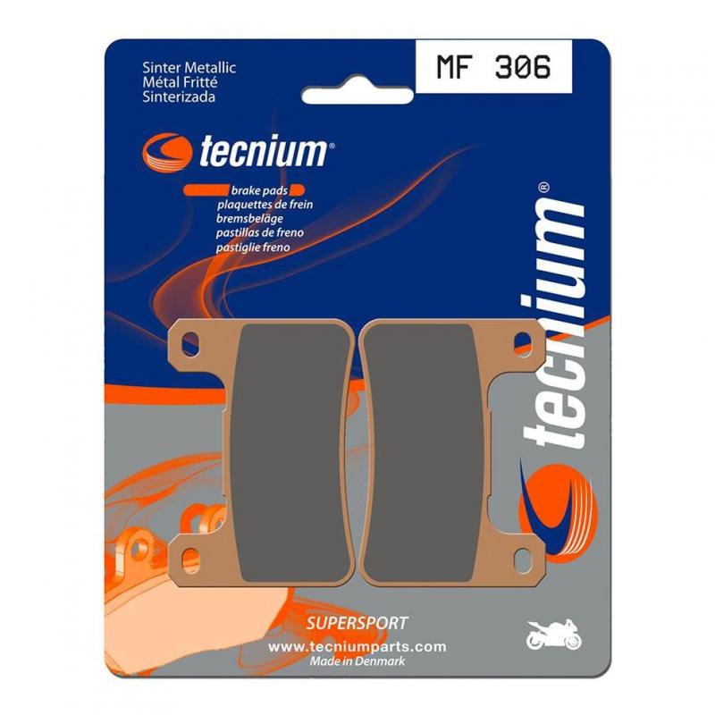 Plaquettes de Frein Tecnium - métal fritté - MF306