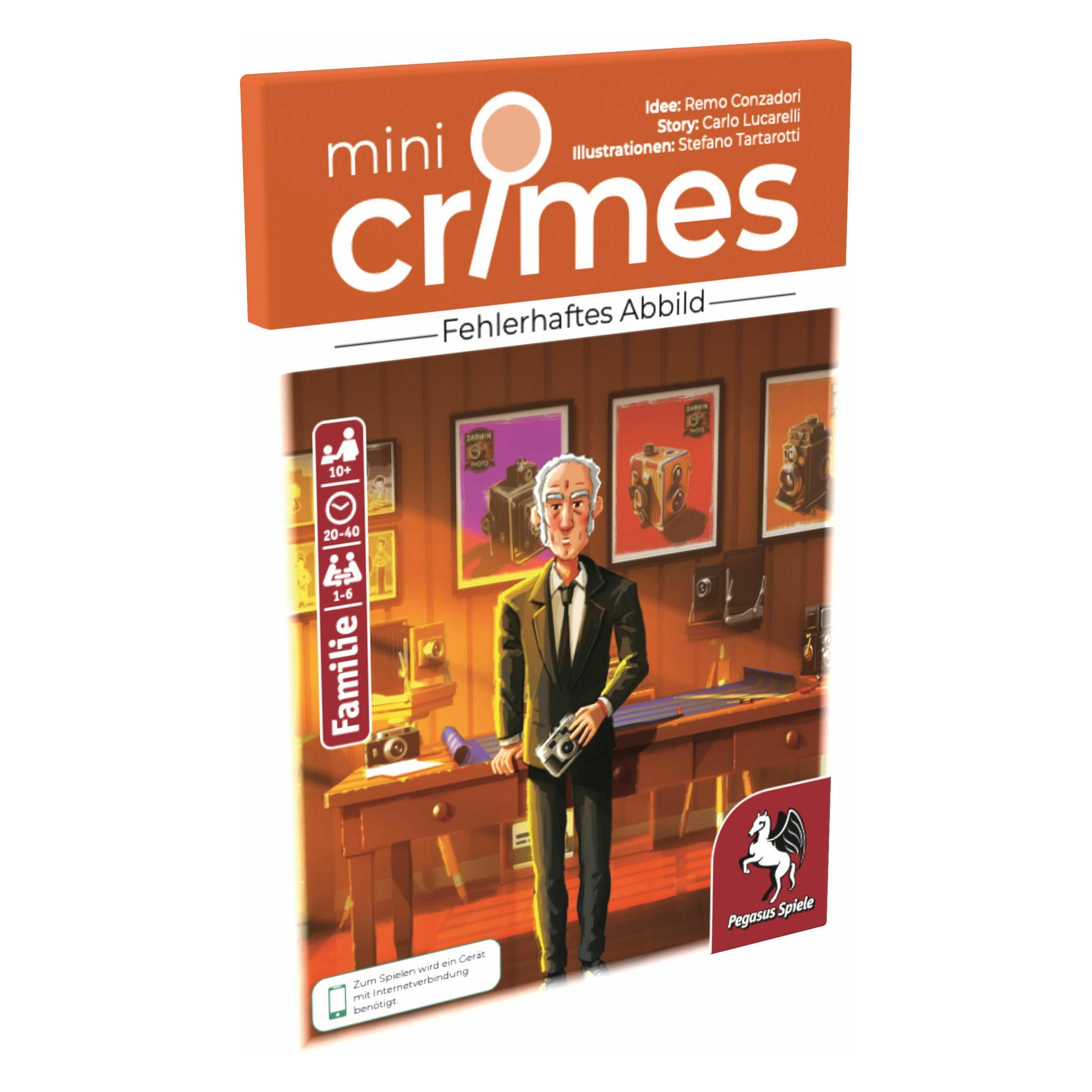 Pegasus MiniCrimes 2 - Case 1 (Deutsch, 1 - 6 Spieler) (19157G)