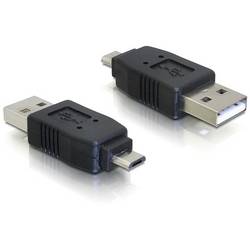 Delock USB 2.0 Adapter [1x USB 2.0 Stecker Micro-B - 1x USB 2.0 Stecker A] 65036 0 mm
