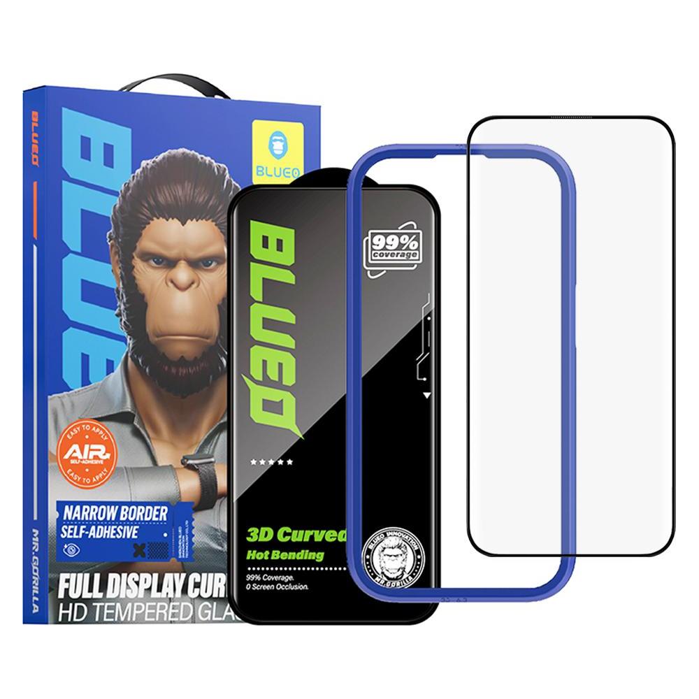 BlueO - 3D HD Full Glue - iPhone 16 Pro Max - Black (Apple iPhone 16 Pro Max) (60415738)