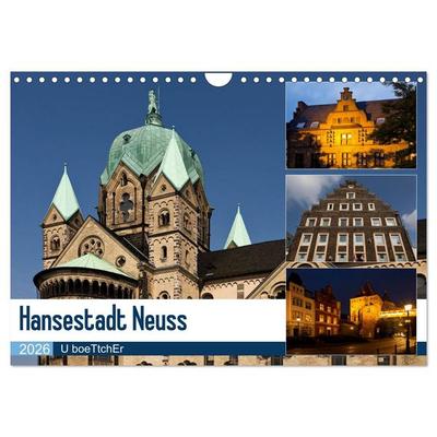 Hansestadt Neuss (Wandkalender 2026 DIN A4 quer), CALVENDO Monatskalender