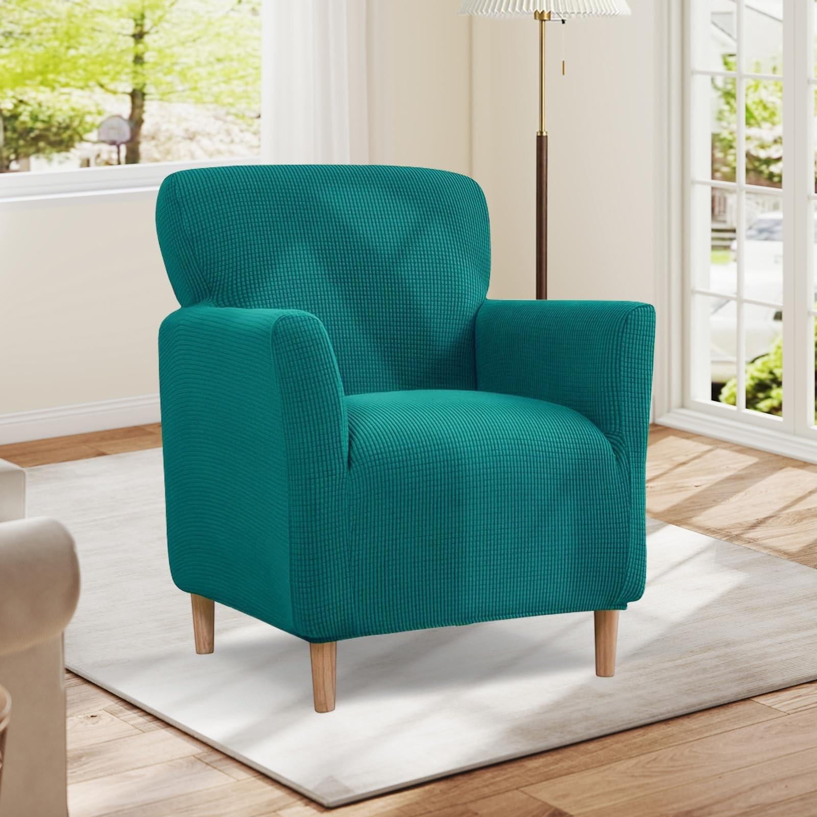 Wasbare stretch armchair cover voor volwassenen