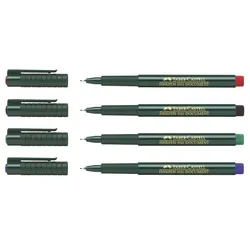 FABER-CASTELL Finepen 1511 Fineliner 0.4 mm Mehrfarbig