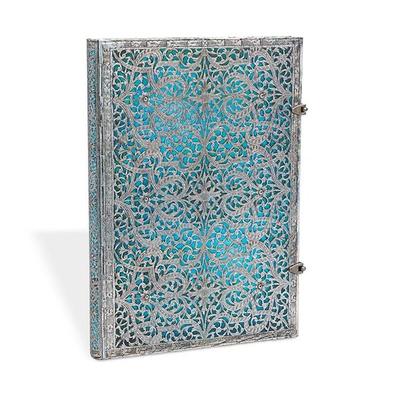 Hardcover Notizbuch Maya Blau, Grande, Unliniert, Gebundene Ausgabe von Paperblanks, Paperblanks, 978-1-4397-2559-7