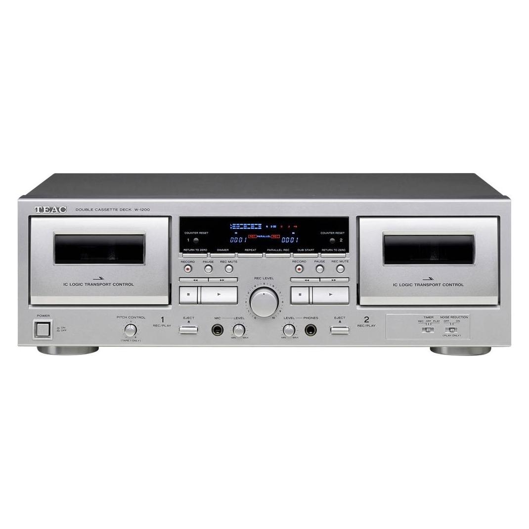 TEAC W-1200-S Double Cassette Deck (W-1200-S)