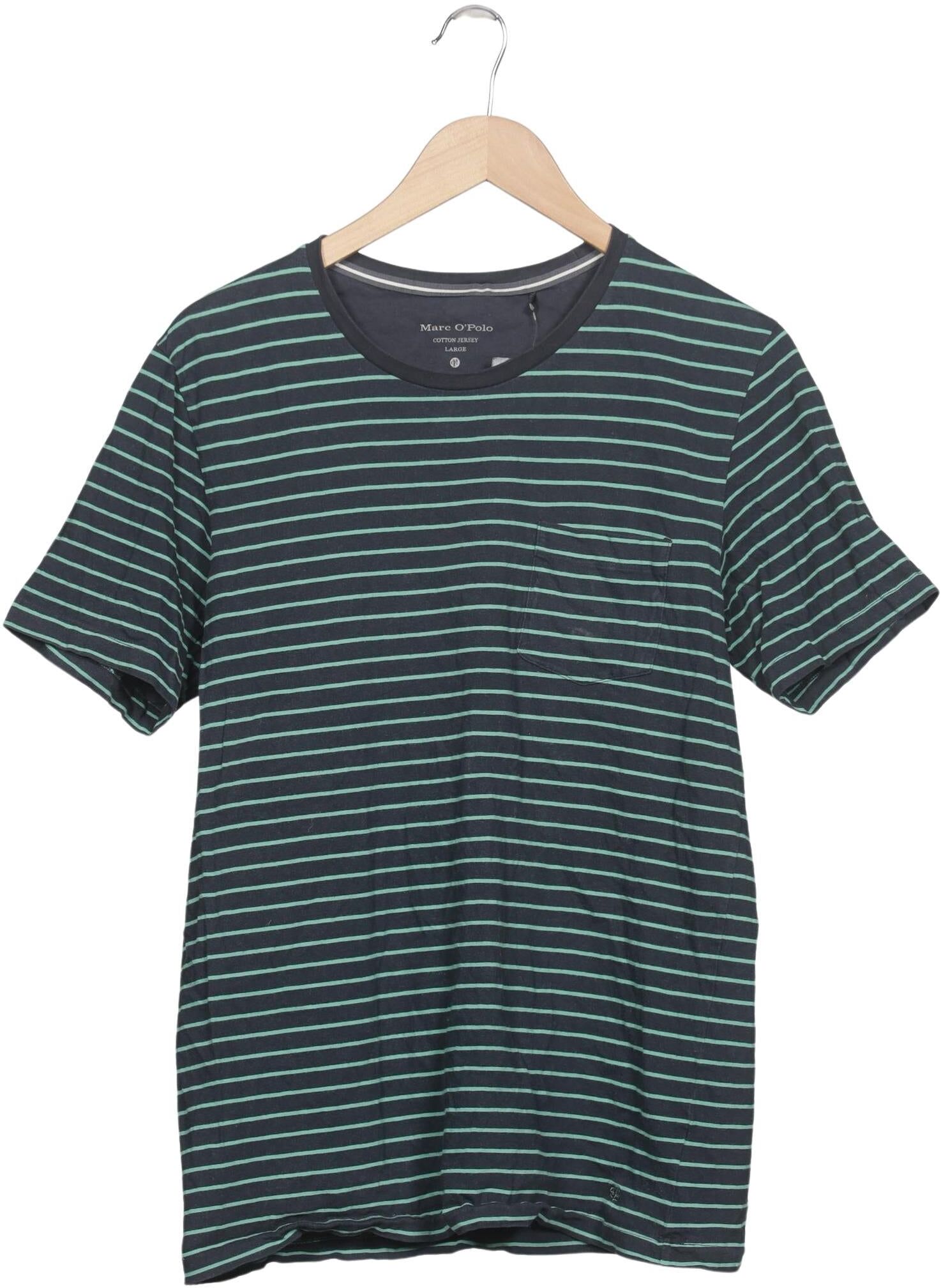 Marc O' Polo T-Shirt, Mehrfarbig, Gr. L, Baumwolle - Second Hand