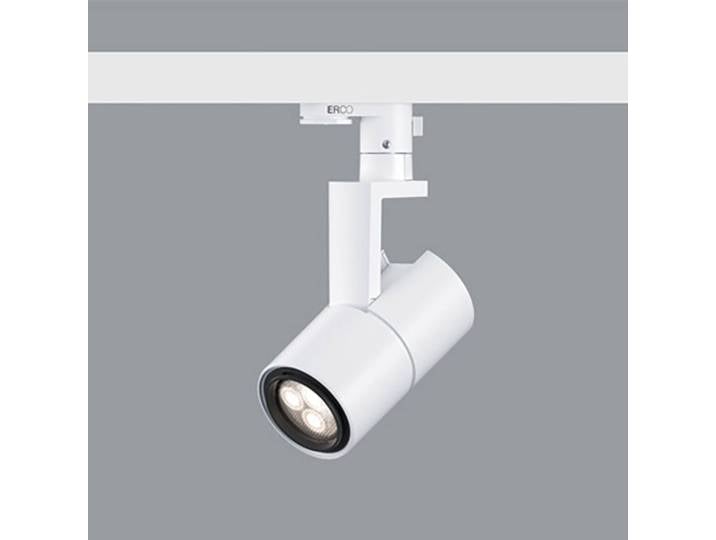 ERCO Parscan 230V Strahler 6W Flood 930 weiß Parscan, dimmbar, weiß / opal, Aluminium