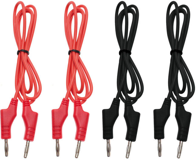 BGS Jeu de câbles de testeur multimètres 4 mm ; BGS technic (8937)
