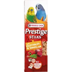 Versele-Laga Prestige Sticks Kleinsittiche mit Gemüse & Löwenzahn 10x2 Stück