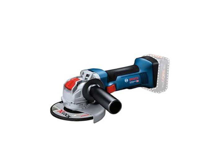Bosch Professional 18V System meuleuse angulaire sans-fil avec X-LOCK GWX 18V-8 (avec poignée auxiliaire\, capot de protection)