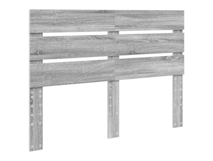 Makastle Kopfteil Graues Sonoma Holzwerkstoff 153x100 cm Modernes Design