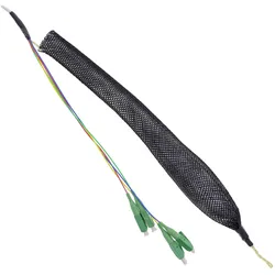 InLine FTTH Anschlussbox vorkonfektioniert 4x LC/APC 9/125μm 50m (50 m), Netzwerkkabel