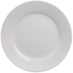 Gastronoble Teller Olympia Athena | rund | breiter Rand | 25,4 cm | 24 Teller | Porzellan