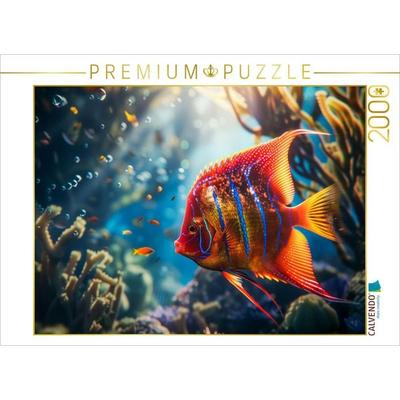 CALVENDO Puzzle Ein Motiv aus dem Kalender Exotische Fische | 2000 Teile Lege-Größe 90x67cm Foto-Puzzle für glückliche Stunden, Game von , Calvendo
