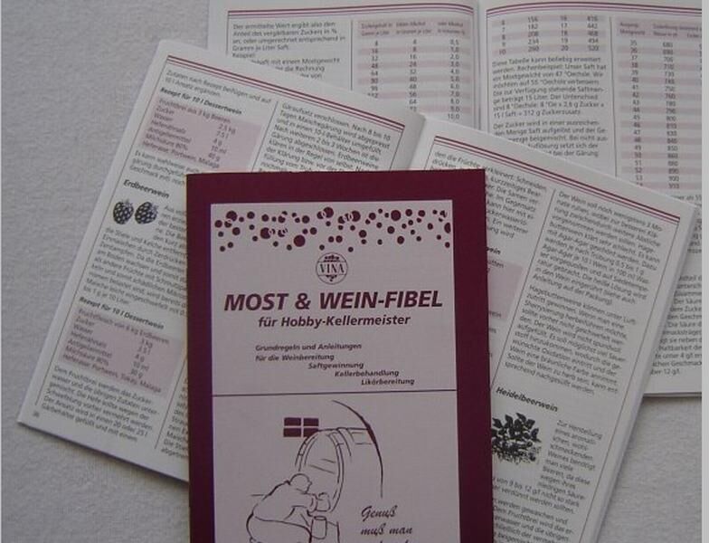 Vina Most- & Weinfibel für Hobby-Kellermeister