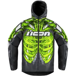 Icon Airform Manik ́R, Textiljacke - Grün/Grau/Weiß - M