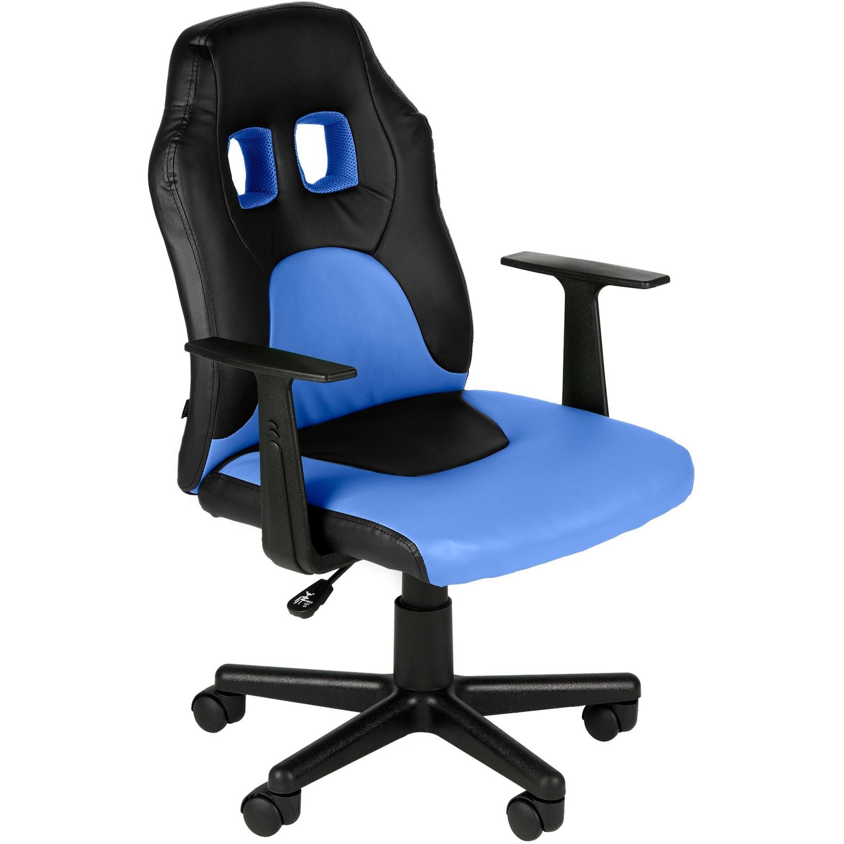 CLP Kinder Bürostuhl Fun Farbe: schwarz/blau