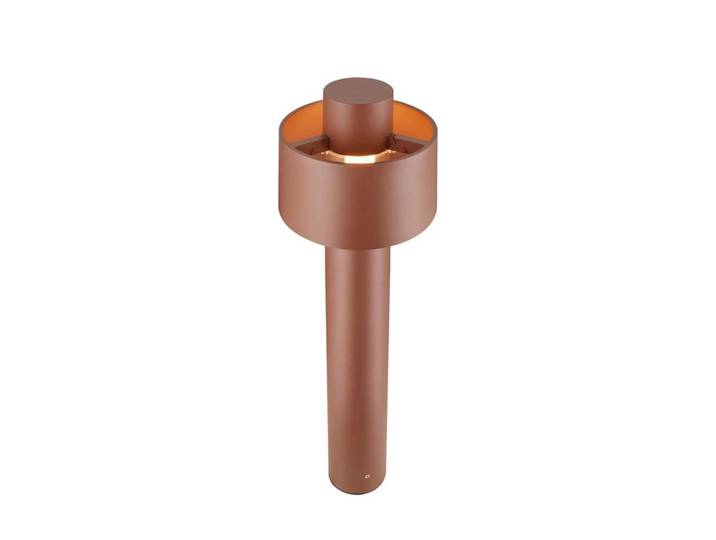 Photoni Cyl 75 Pollerleuchte, Rost - SLV - Terrasse - Aluminium