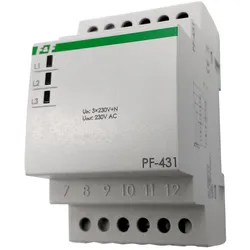 Automatische Phasenwächter Phasenüberwachung Phasenumschalter mit Prioritätsphase F&F PF-431