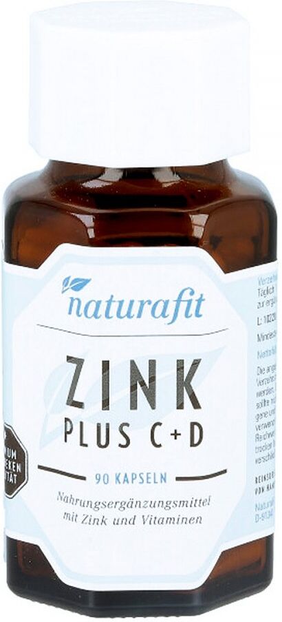 Naturafit Zink Plus C + D Kapseln