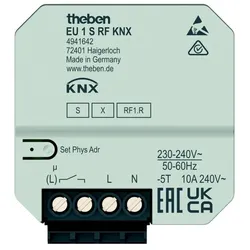 Theben 1-fach Funk-Aktor EU 1 S RF KNX