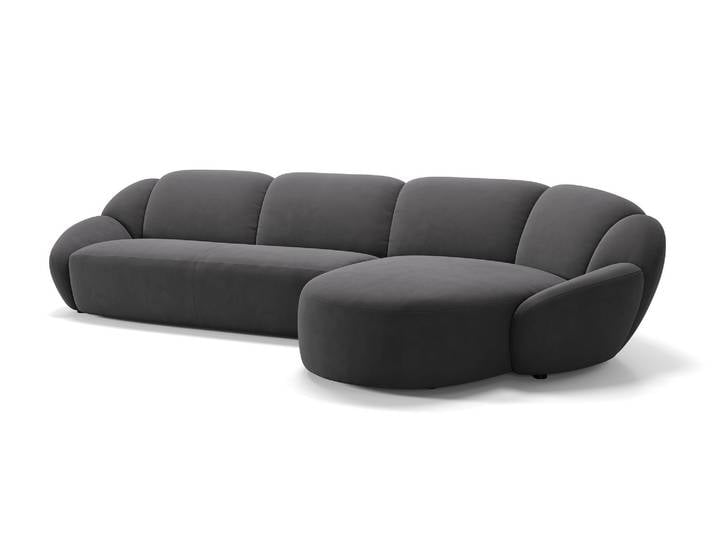 Stoff Ecksofa CAPRI L-Form Designgarnitur Eckcouch Polsterecke Designer Couch
