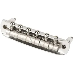 Fender American Professional Jaguar / Jazzmaster 7.25 inch radius bridge assembly nickel gitaarbrug (Instrumenten Ersatzteile), Zubehör Instrumente, Silber