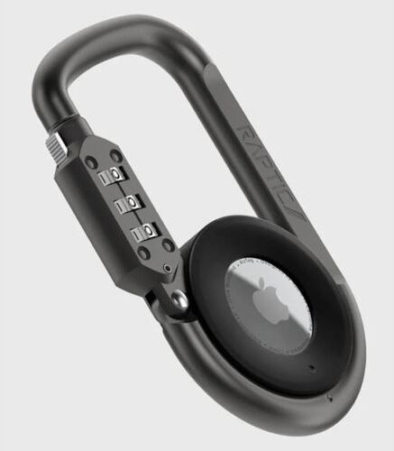 Elago Capa+ Cadeado Raptic Link Lock para AirTag - Preto