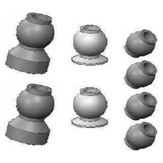 Amewi ET1030 Kugelkopf 4,8mm AM10T (Kugelkopf) (39884210)