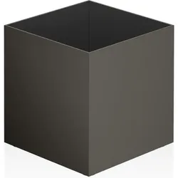 Corner Badezimmerbehälter 8,5 cm dunkles Metall matte