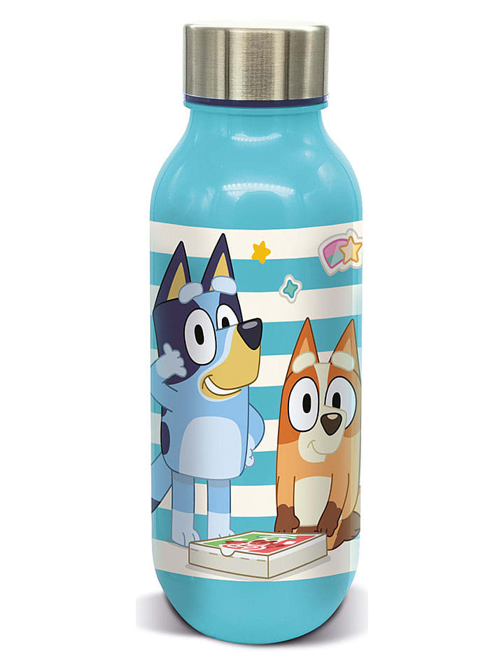 Stor Trinkflasche "Bluey" in Hellblau - 640 ml - onesize