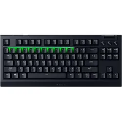 Razer BlackWidow V4 TKL HyperSpeed (DE, Kabelgebunden, Kabellos), Tastatur, Schwarz