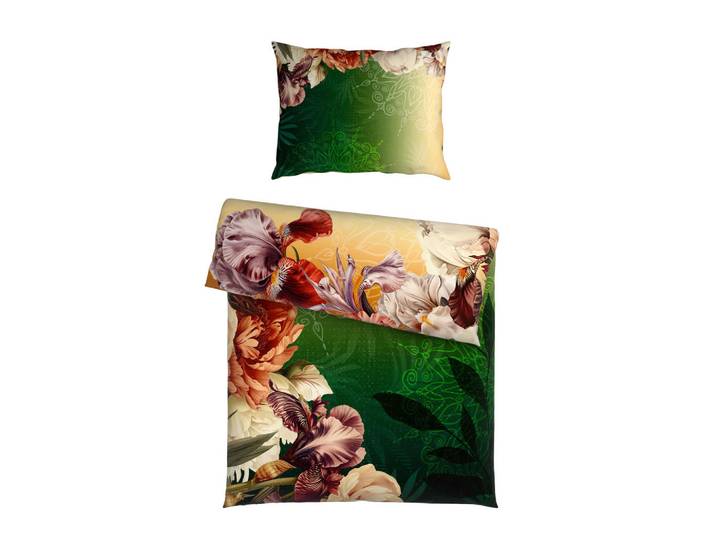 Esposa Bettwäscheset, Mehrfarbig, Textil, Abstraktes, 160x210 cm, pflegeleicht, atmungsaktiv, schadstoffgeprüft, Heimtextilien, Bettwäsche, Bettwäsche, Satin Bettwäsche