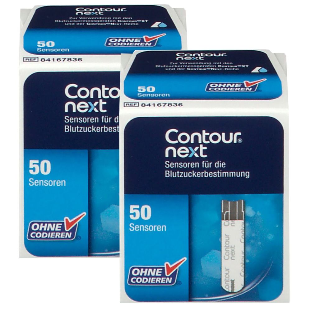 Doppelpack Contour Next Sensoren 2x50 St Teststreifen