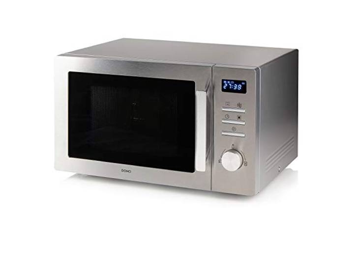 DOMO DO2334CG Kombi Mikrowelle - 34 L - silber